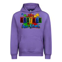 Tulip my brother is ausome autism Urban Hoodie - Zillion Design Studio