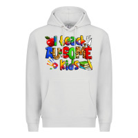 I Teach Ausome Kids Autism Teacher Premium Hoodie | Teevron