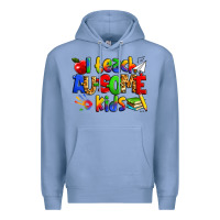 Colony Blue i teach ausome kids autism teacher Premium Hoodie - Zillion Design Studio