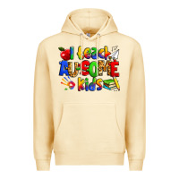 Pina Colada i teach ausome kids autism teacher Premium Hoodie - Zillion Design Studio