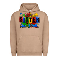 Pigment Burro my sister is ausome autism Urban Hoodie - Zillion Design Studio