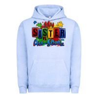 Pigment Grape Ice my sister is ausome autism Urban Hoodie - Zillion Design Studio