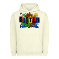 Pigment Pistachio my sister is ausome autism Urban Hoodie - Zillion Design Studio