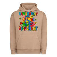 Pigment Burro rawrsomely different autism trex Urban Hoodie - Zillion Design Studio