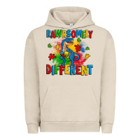 Pigment French Oak rawrsomely different autism trex Urban Hoodie - Zillion Design Studio