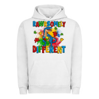 Pigment Lunar Rock rawrsomely different autism trex Urban Hoodie - Zillion Design Studio
