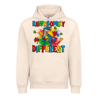 Sandshell rawrsomely different autism trex Urban Hoodie - Zillion Design Studio