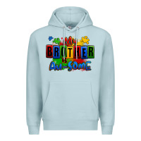 Blue Mist my brother is ausome autism Premium Hoodie - Zillion Design Studio