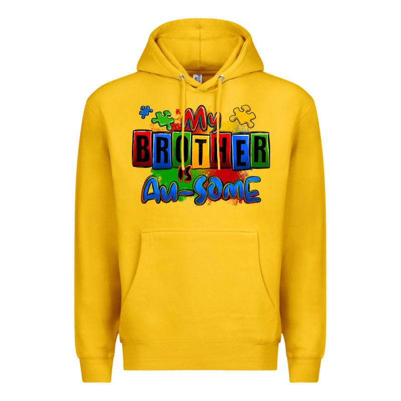 My Brother Is Ausome Autism Premium Hoodie by Zillion Design Studio | Teevron