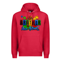 Cardinal my brother is ausome autism Premium Hoodie - Zillion Design Studio