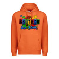 Carrot my brother is ausome autism Premium Hoodie - Zillion Design Studio