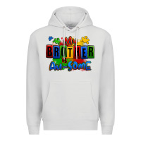 Dove Grey my brother is ausome autism Premium Hoodie - Zillion Design Studio