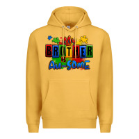 Mustard my brother is ausome autism Premium Hoodie - Zillion Design Studio