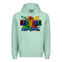 Seafoam my brother is ausome autism Premium Hoodie - Zillion Design Studio