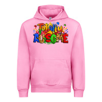 Fuchsia Pink totally ausome autism Urban Hoodie - Zillion Design Studio