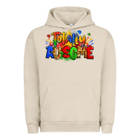 Pigment French Oak totally ausome autism Urban Hoodie - Zillion Design Studio