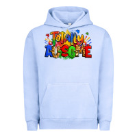 Pigment Grape Ice totally ausome autism Urban Hoodie - Zillion Design Studio