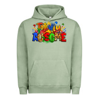 Pigment Oil Green totally ausome autism Urban Hoodie - Zillion Design Studio