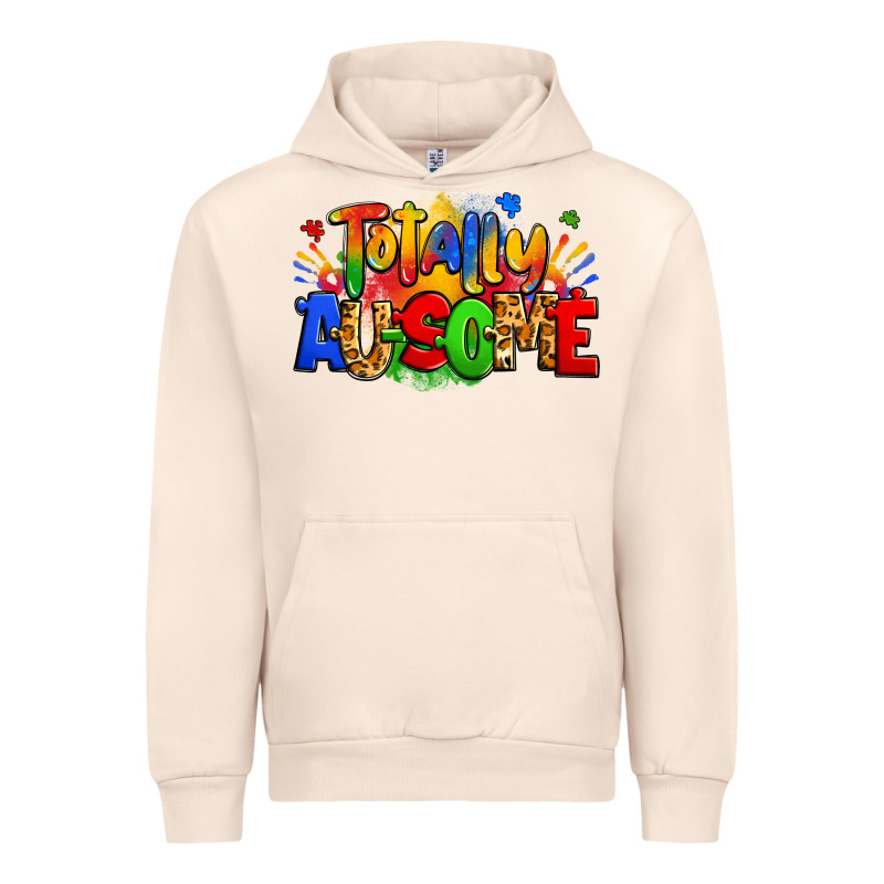 Totally Ausome Autism Urban Hoodie by Zillion Design Studio | Teevron