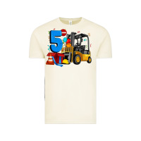 Vintage Arctic forklift birthday five Vintage Tee - Artiststas