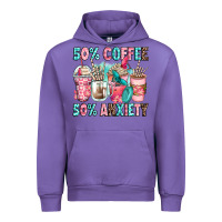 Tulip 50 coffee 50 anxiety coffee cups Urban Hoodie - Zillion Design Studio
