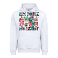 White 50 coffee 50 anxiety coffee cups Urban Hoodie - Zillion Design Studio