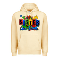 My Sister Is Ausome Autism Premium Hoodie | Teevron