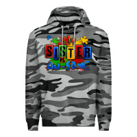 Slate Camo my sister is ausome autism Premium Hoodie - Zillion Design Studio