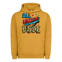 Pigment Peanut Butter all american dude Urban Hoodie - Zillion Design Studio
