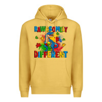 Antique Gold rawrsomely different autism trex Premium Hoodie - Zillion Design Studio