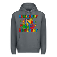 Rawrsomely Different Autism Trex Premium Hoodie | Teevron