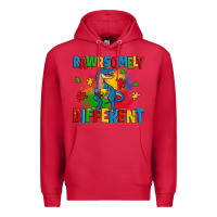 Cardinal rawrsomely different autism trex Premium Hoodie - Zillion Design Studio