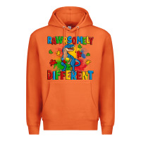 Carrot rawrsomely different autism trex Premium Hoodie - Zillion Design Studio
