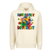 Sandshell rawrsomely different autism trex Premium Hoodie - Zillion Design Studio