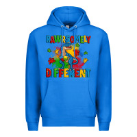 True Royal rawrsomely different autism trex Premium Hoodie - Zillion Design Studio