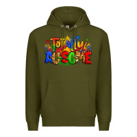 Army Green totally ausome autism Premium Hoodie - Zillion Design Studio