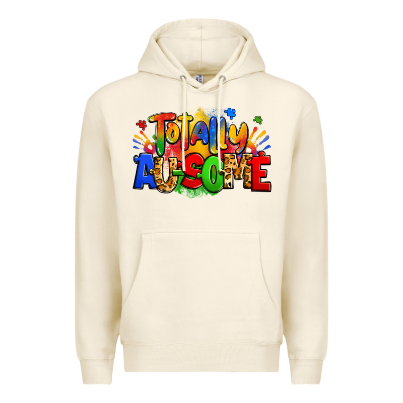 Totally Ausome Autism Premium Hoodie by Zillion Design Studio | Teevron