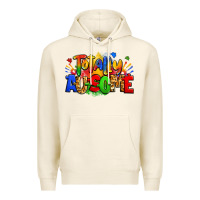 Tofu totally ausome autism Premium Hoodie - Zillion Design Studio