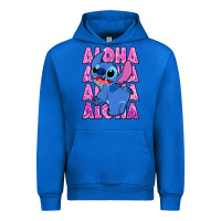Cobalt aloha stitch Urban Hoodie - Zillion Design Studio