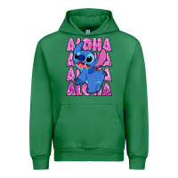 Emerald aloha stitch Urban Hoodie - Zillion Design Studio