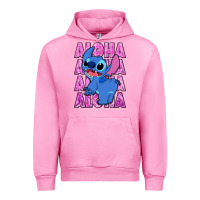Fuchsia Pink aloha stitch Urban Hoodie - Zillion Design Studio