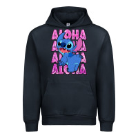 Navy aloha stitch Urban Hoodie - Zillion Design Studio