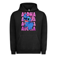 Pigment Black aloha stitch Urban Hoodie - Zillion Design Studio