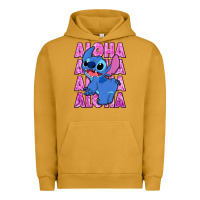 Pigment Peanut Butter aloha stitch Urban Hoodie - Zillion Design Studio