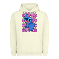 Pigment Pistachio aloha stitch Urban Hoodie - Zillion Design Studio