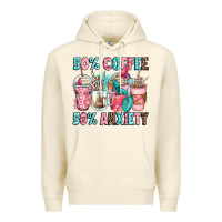 Sandshell 50 coffee 50 anxiety coffee cups Premium Hoodie - Zillion Design Studio