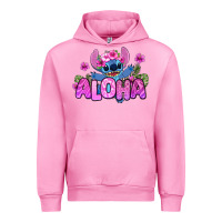Fuchsia Pink aloha summer stitch Urban Hoodie - Zillion Design Studio