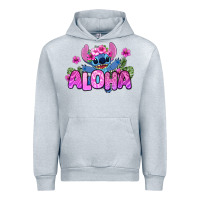 Heather Grey aloha summer stitch Urban Hoodie - Zillion Design Studio