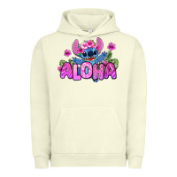 Pigment Pistachio aloha summer stitch Urban Hoodie - Zillion Design Studio