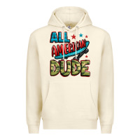 Sandshell all american dude Premium Hoodie - Zillion Design Studio